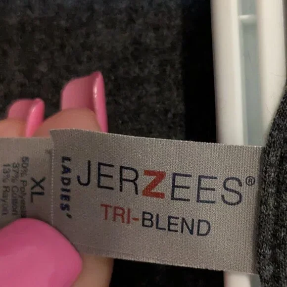 Jerzees Tri Blend Fur Mama tee size XL - Picture 5 of 5